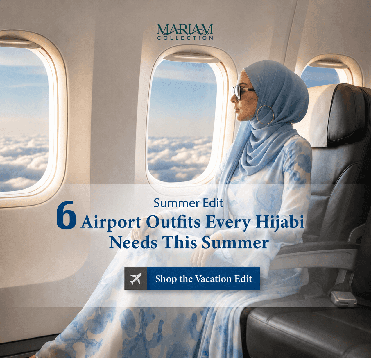 6 Hijabi Airport Outfits for Long-Haul Flights: A Modest Travel Style Guide - Mariam's Collection