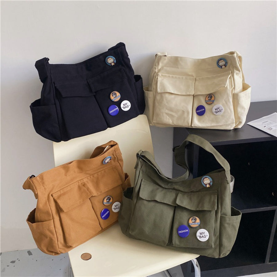 Spacious Multi-Pocket Shoulder Tote(MAC465)