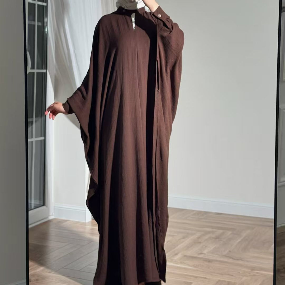 Batwing Sleeve Abaya(MA463)