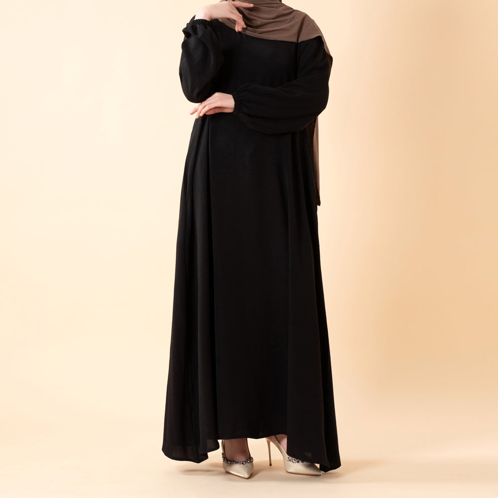 Essential Flow Crepe Maxi Dress with Pockets (MA385)