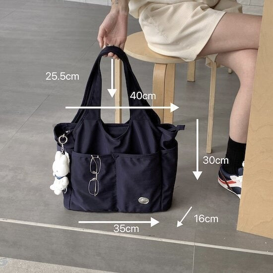 Multi-Pocket School & Work Tote Bag(MAC463)