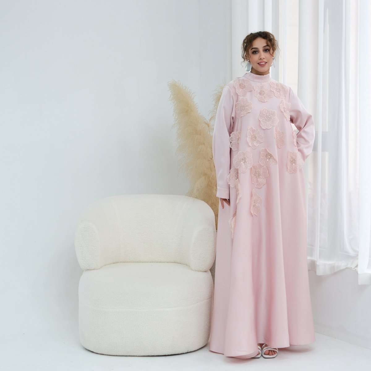 3d floral maxi dress ASOS LUXE Embellished Lace in Pink Strap Maxi Dress ASOS LUXE 3D floral ruffle