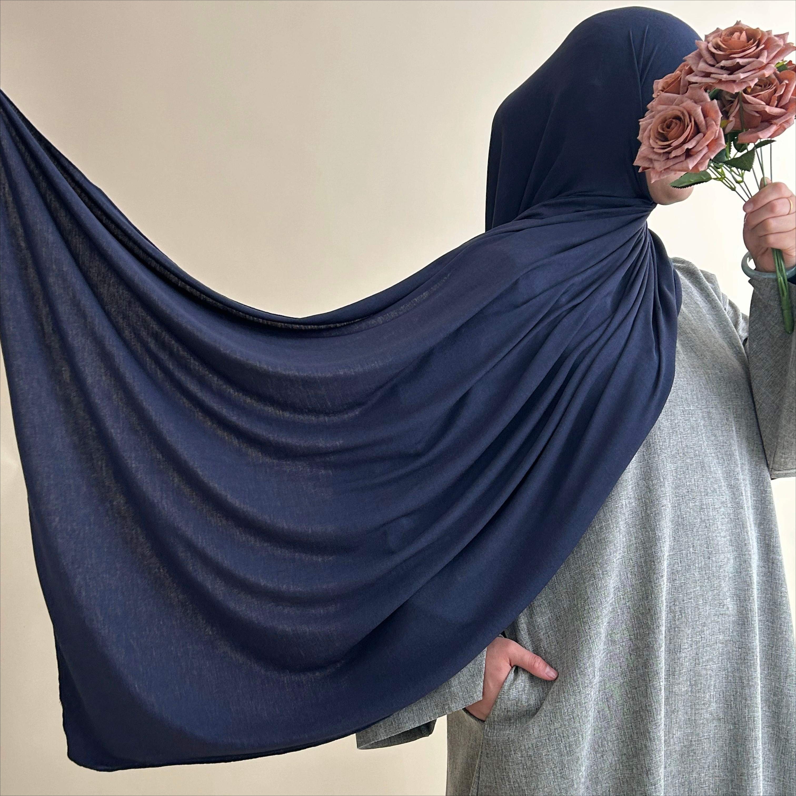 Cloud Soft Wool Blend Jersey Hijab(MH197)