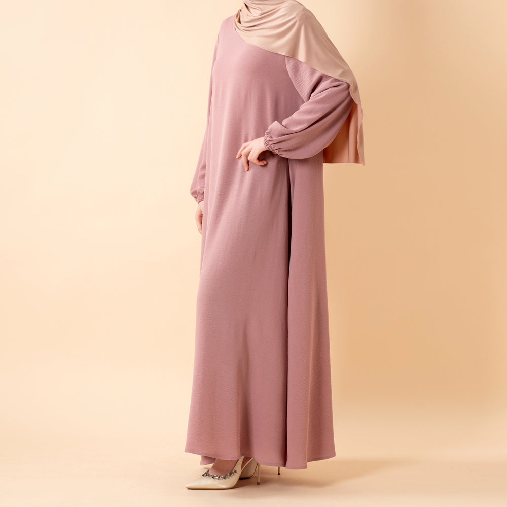 Essential Flow Crepe Maxi Dress with Pockets (MA385)