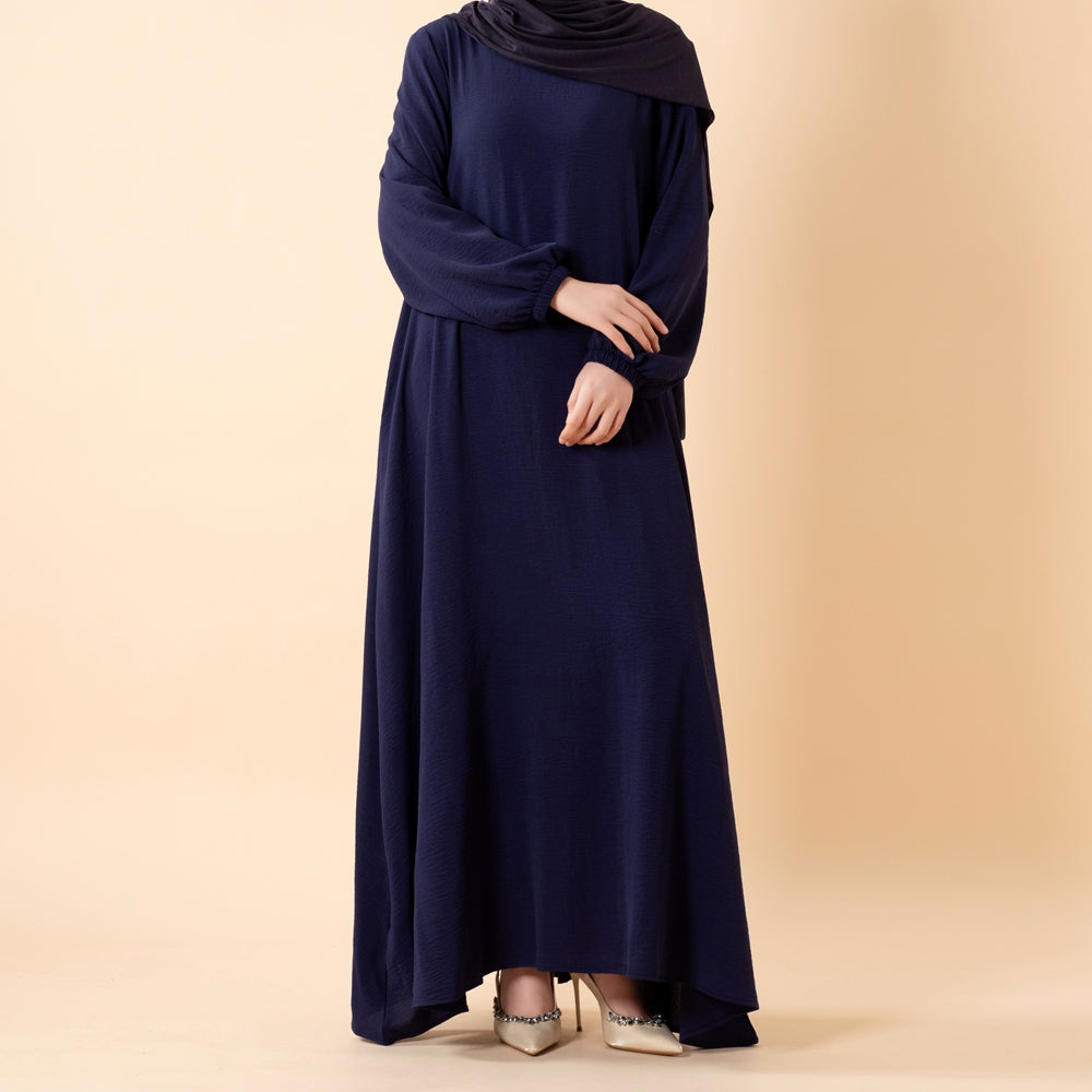 Essential Flow Crepe Maxi Dress with Pockets (MA385)