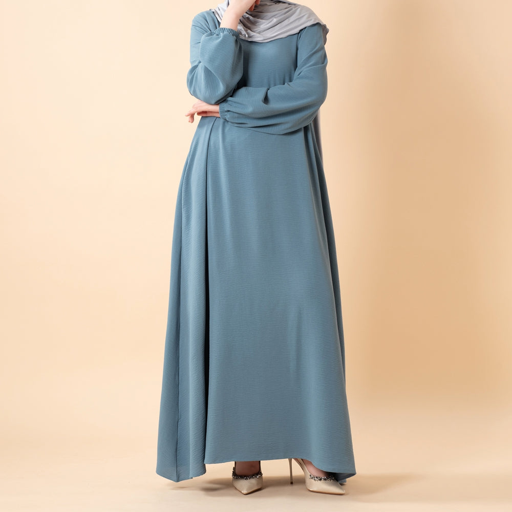 Essential Flow Crepe Maxi Dress with Pockets (MA385)