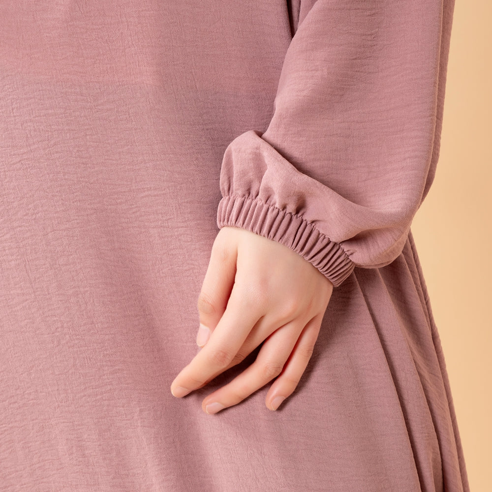 Essential Flow Crepe Maxi Dress with Pockets (MA385)