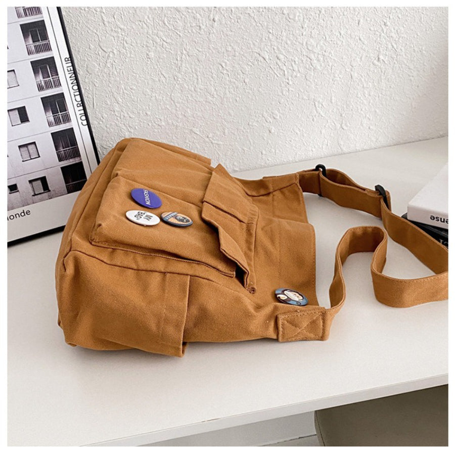 Spacious Multi-Pocket Shoulder Tote(MAC465)