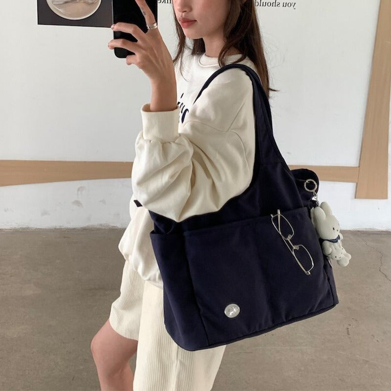 Multi-Pocket School & Work Tote Bag(MAC463)