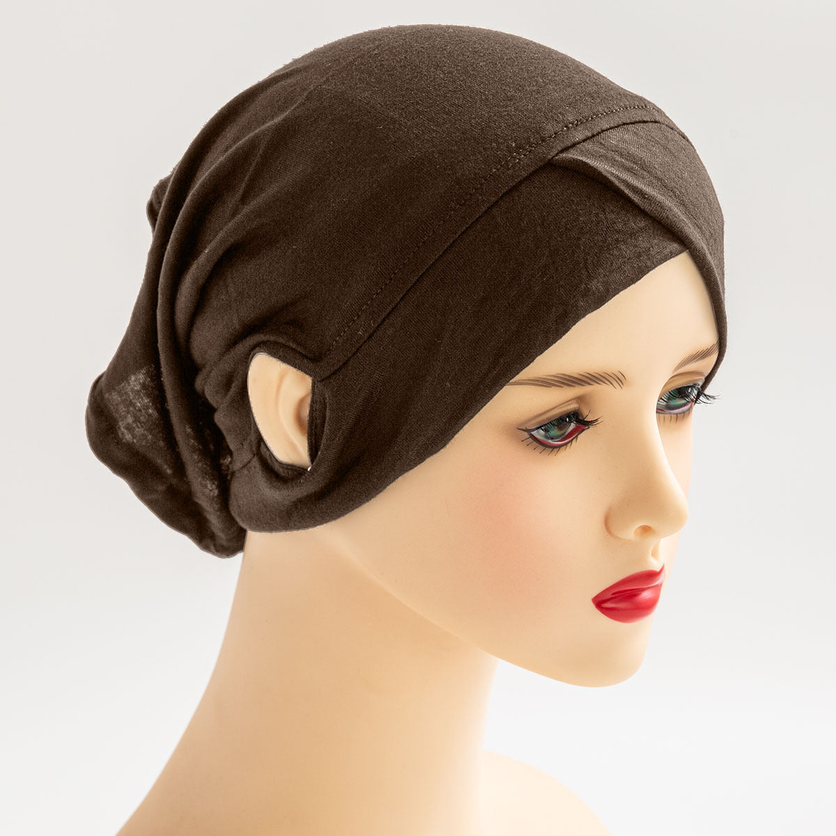 High Stretch Mercerized Cotton Ear-Exposing Inner Cap(MH203)