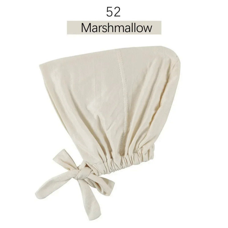 Modal Tie-Back Under Cap | Adjustable Hijab Bonnet(MH200)