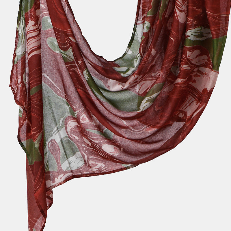 Double-Sided Digital Print Hijab(MH260)