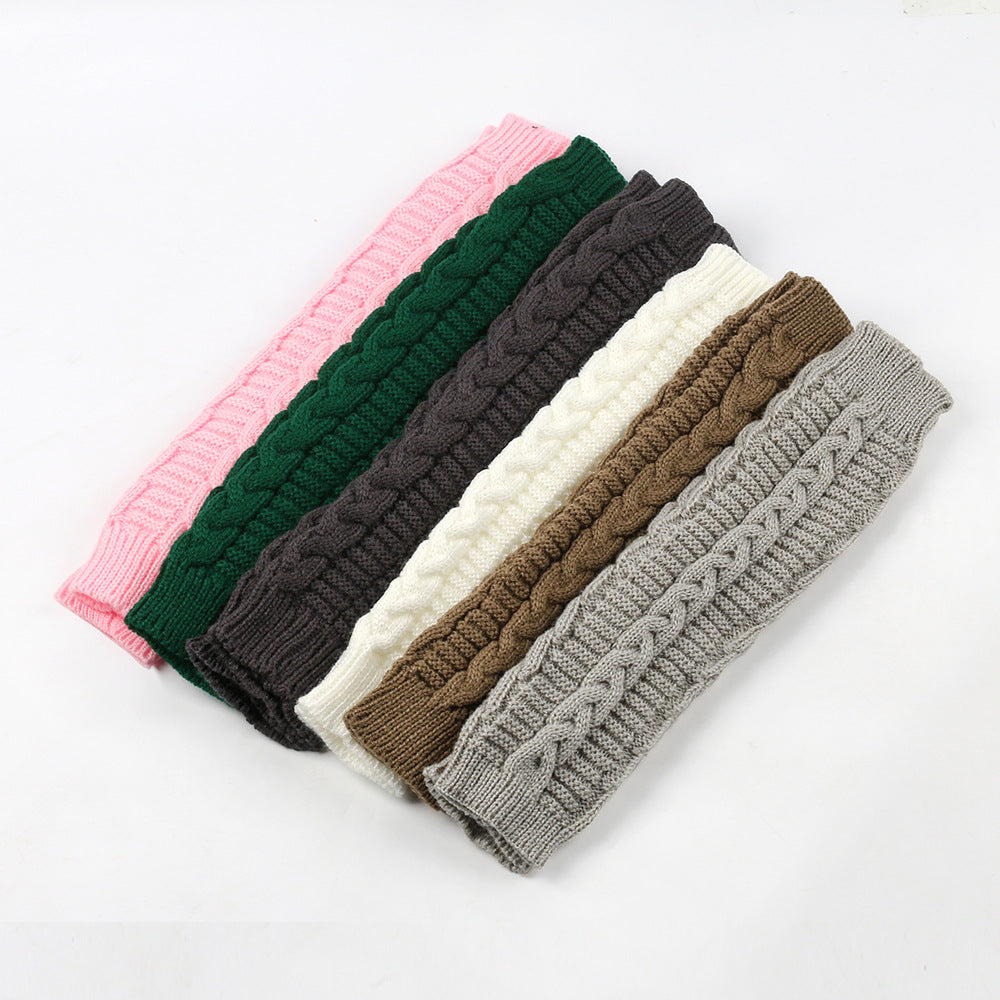 Cozy Warm Cable-Knit Arm Sleeve Covers (MAC310)