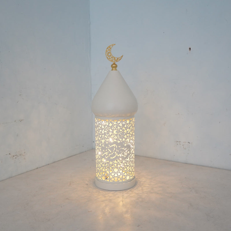 Ramadan Eid Candle Lantern Metal Craft Decorative Light (MAC380)