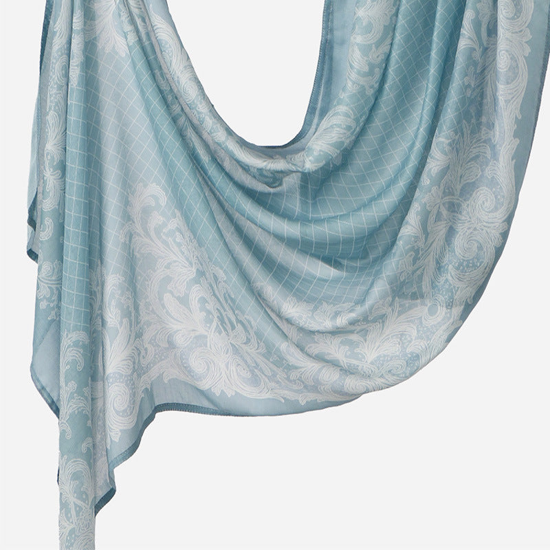 Double-Sided Digital Print Hijab(MH260)