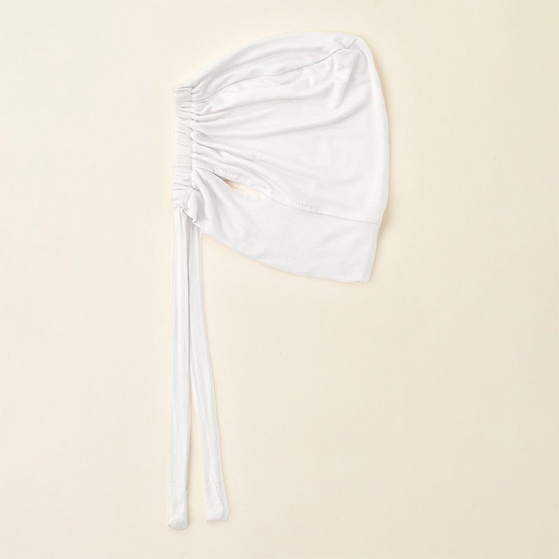 Modal Tie-Back Under Cap with Ear Openings(MH204)