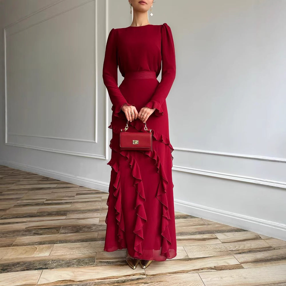 Tiered Evening Dress(MS299)