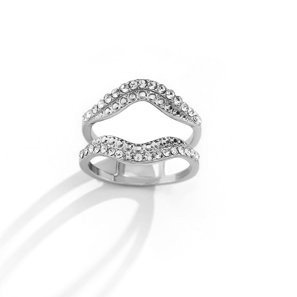 Lip Shaped Scarf Ring Clip(MAC445)