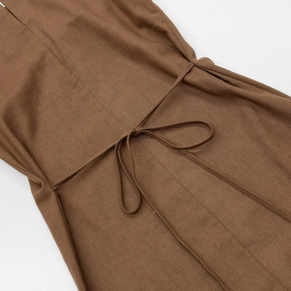 Cotton Sleeveless Midi Dress(MS500)