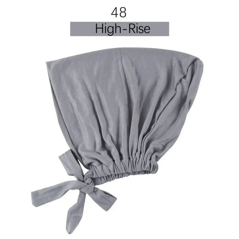 Modal Tie-Back Under Cap | Adjustable Hijab Bonnet(MH200)