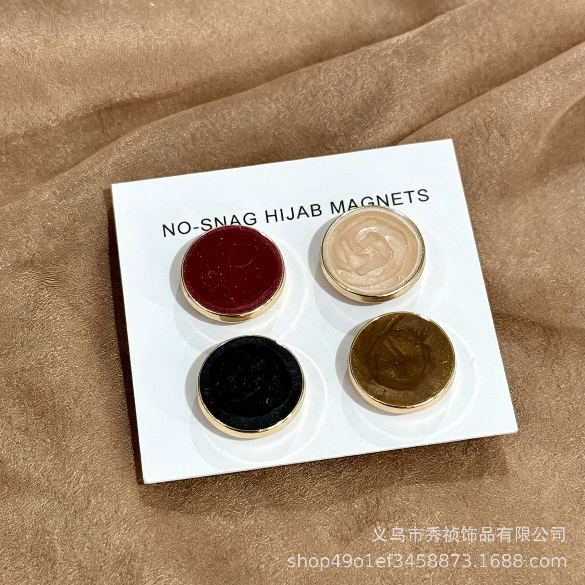Magnetic Scarf Pin & Hijab Clip(MAC457)