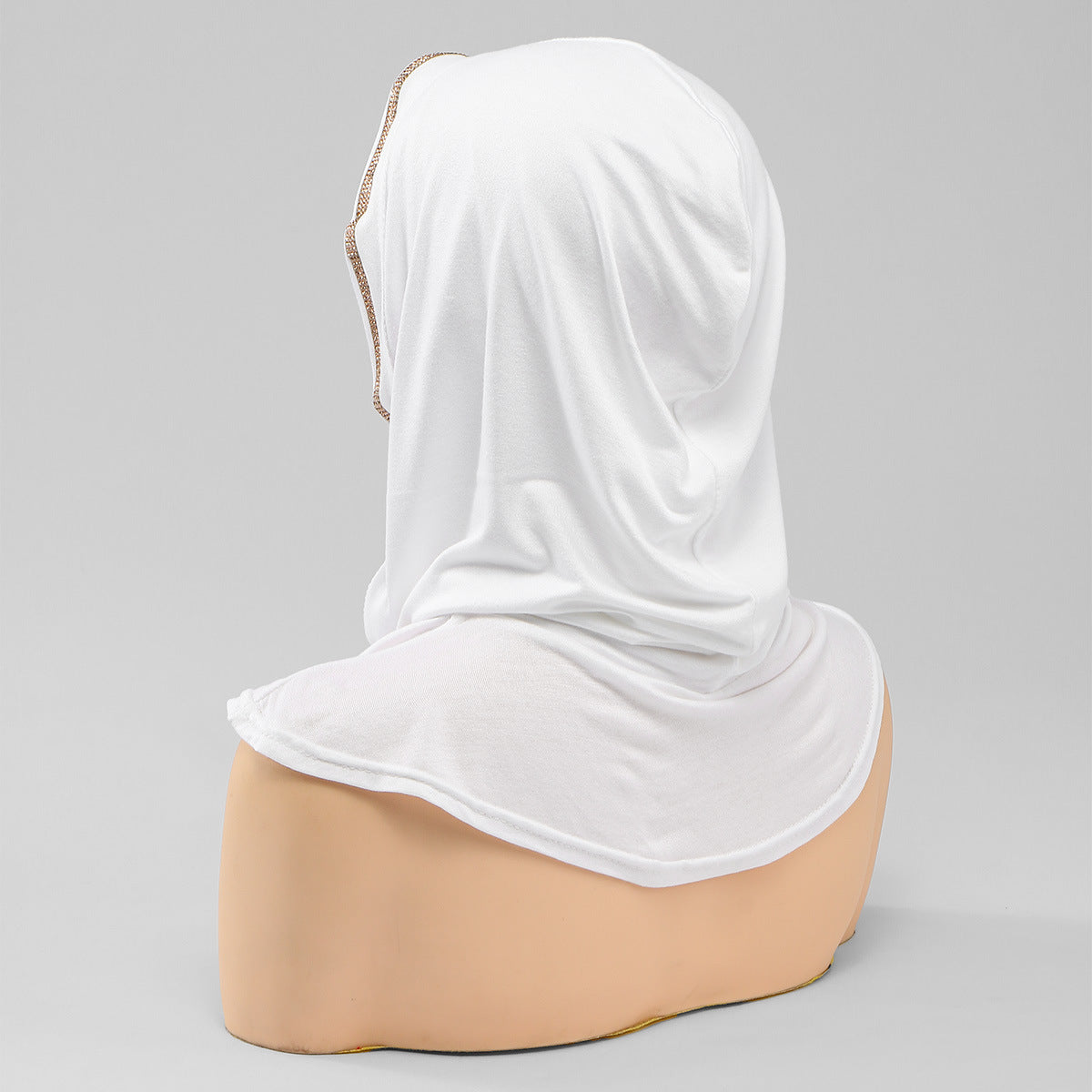 Crystal Trim Instant Hijab Cap(MH256)