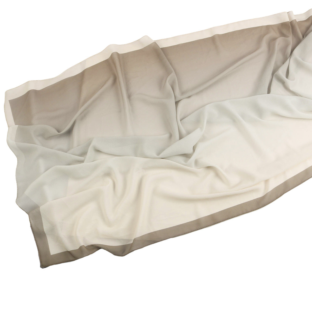 Luxury Premium Pearl Chiffon Gradient Hijab(MH148)