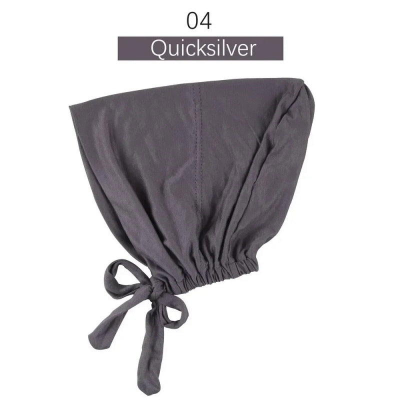 Modal Tie-Back Under Cap | Adjustable Hijab Bonnet(MH200)