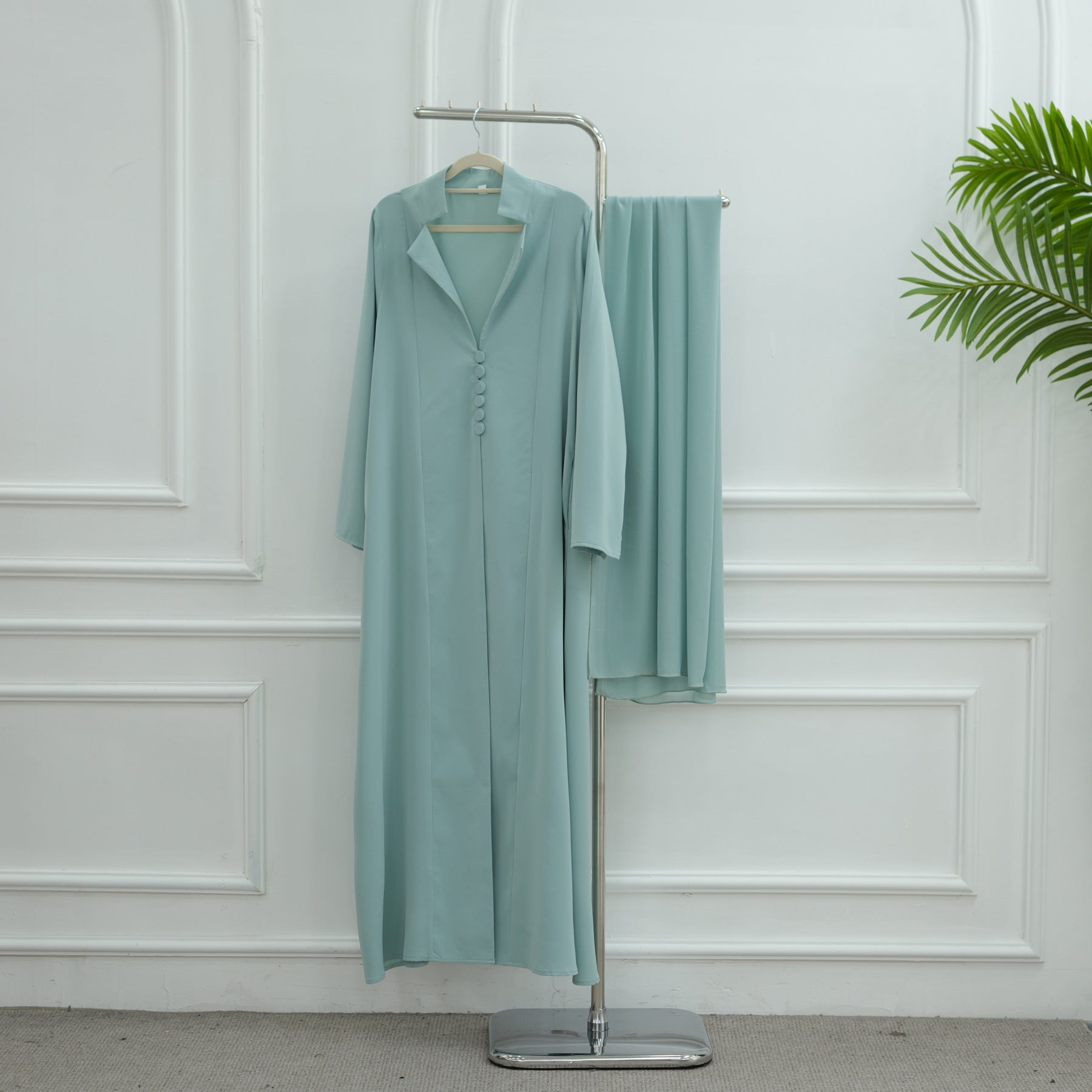 Nida Abaya Set with Hijab(MOA271)