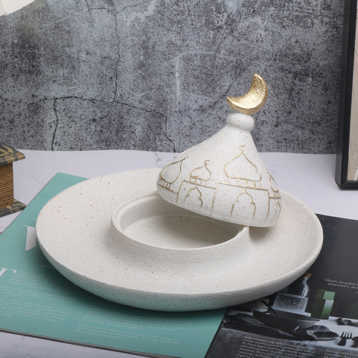 Islamic Mosque Resin Decorative Ornament (MAC396)