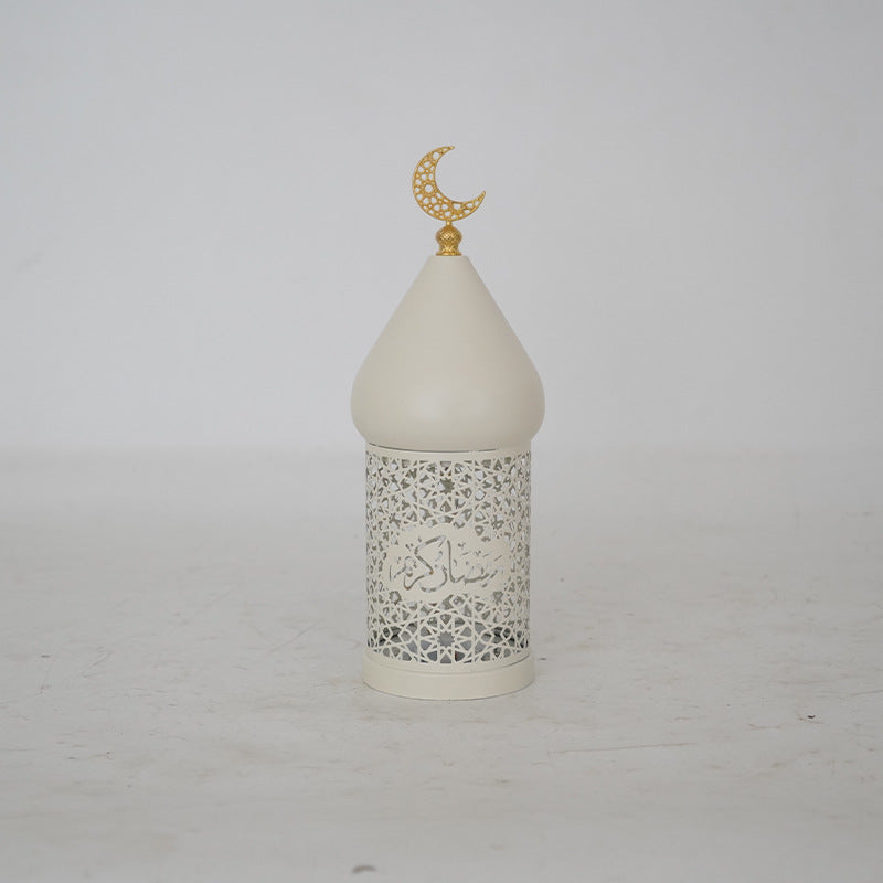 Ramadan Eid Candle Lantern Metal Craft Decorative Light (MAC380)