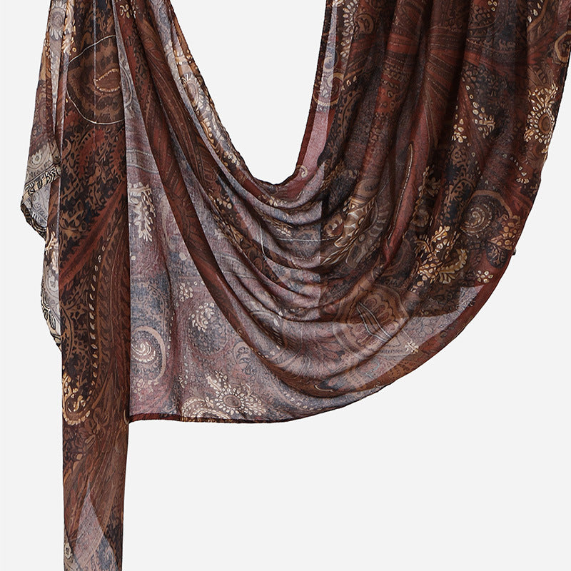 Double-Sided Digital Print Hijab(MH260)