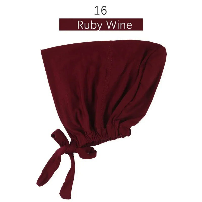 Modal Tie-Back Under Cap | Adjustable Hijab Bonnet(MH200)