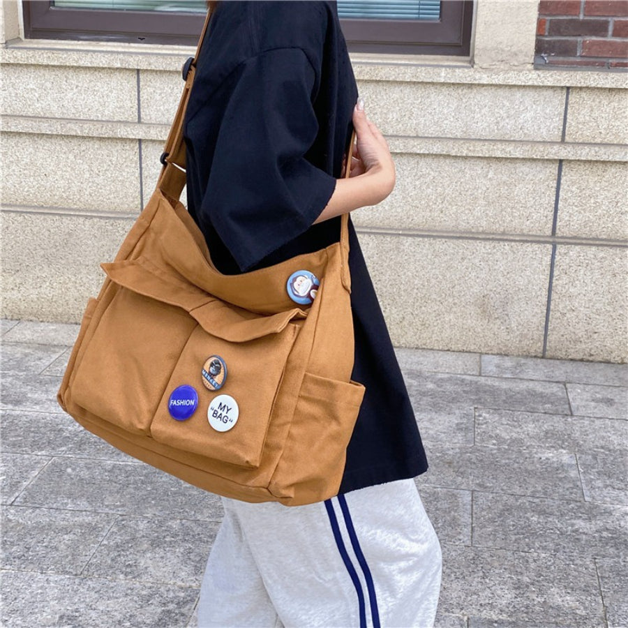 Spacious Multi-Pocket Shoulder Tote(MAC465)