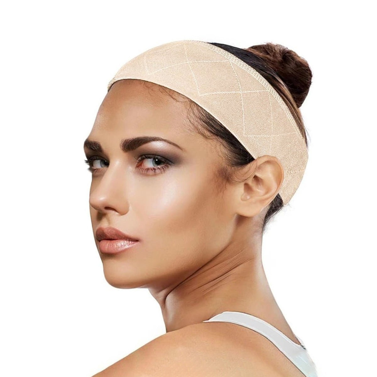 Adjustable Velvet Hijab Grip Headband(MAC486) - Mariam's Collection