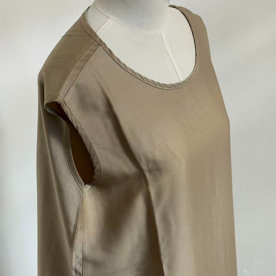Archive Piece Satin Slip Maxi Dress - MP016 - Mariam's Collection