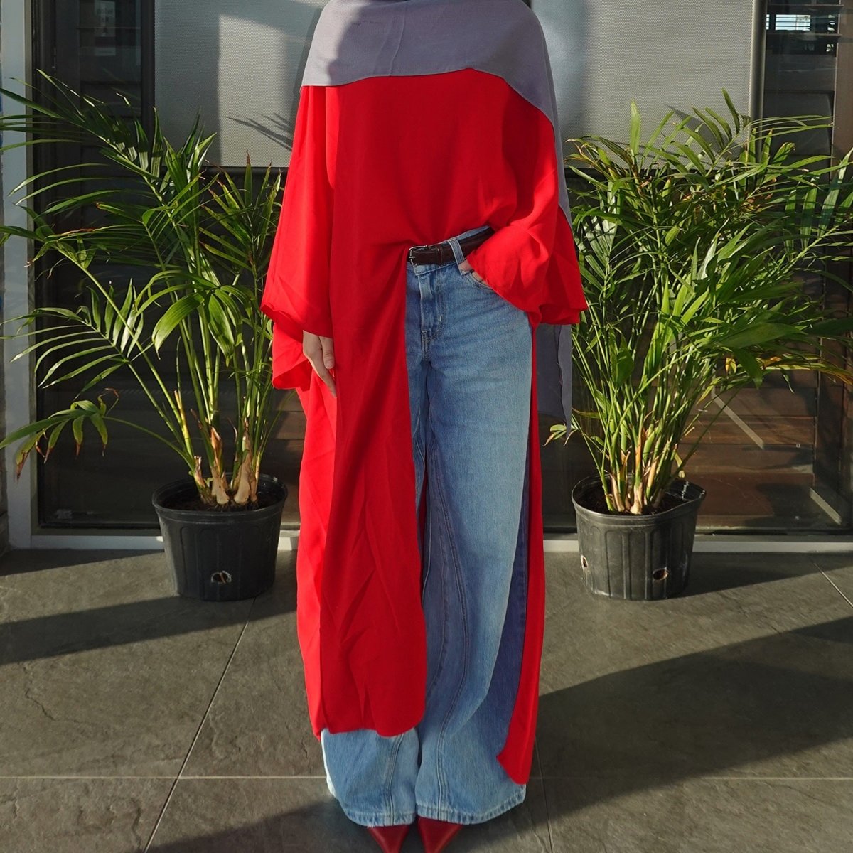 Asymmetric Nida Top(MS278) - Mariam's Collection