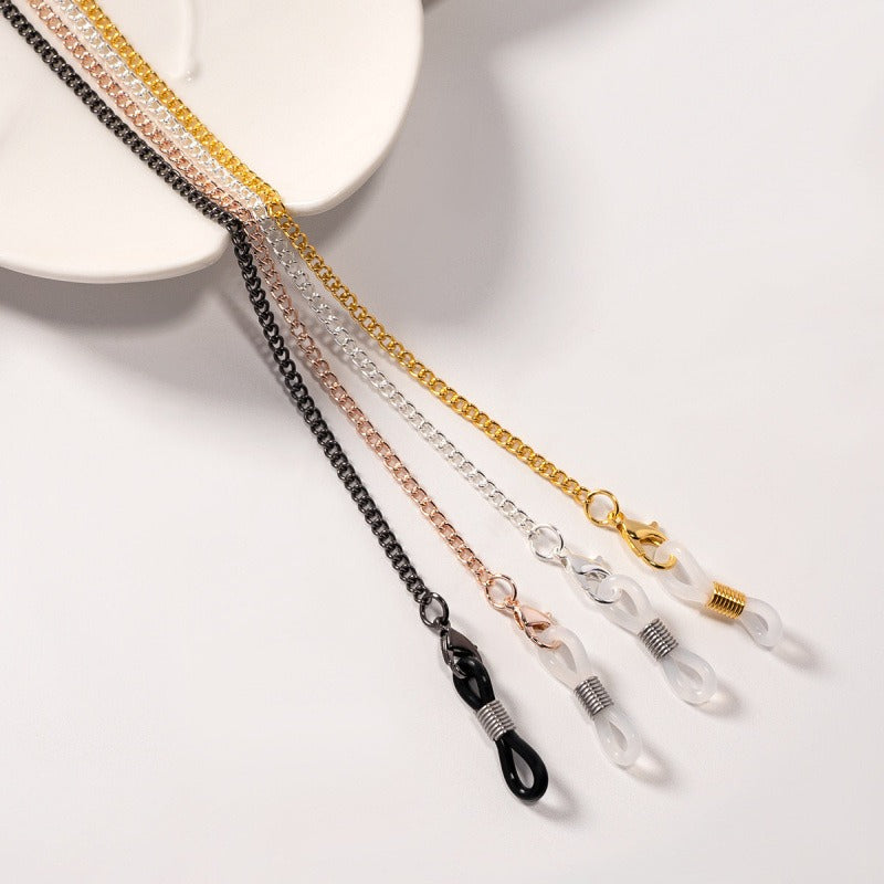 Retro Flat Chain Glasses Lanyard(MAC447)