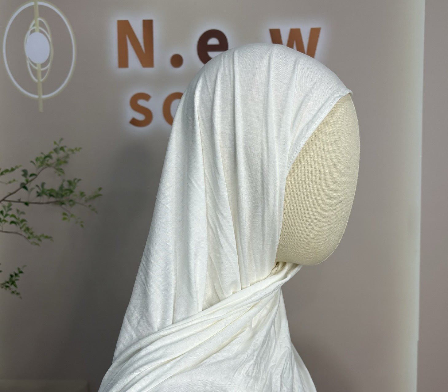 Bamboo Jersey Hijab Scarf(MH255) - Mariam's Collection