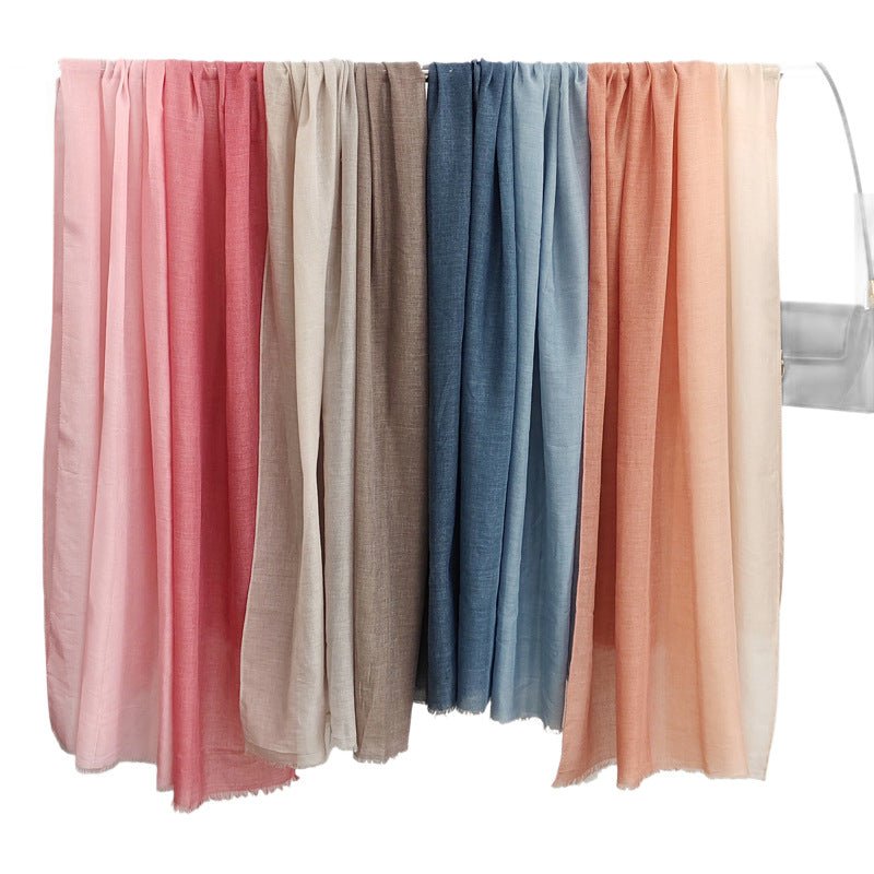 Breathable Gradient Soft Headscarves Hijab (MH161) - Mariam's Collection