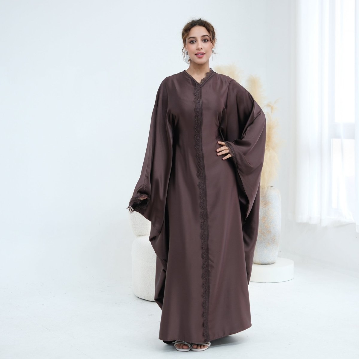 Butterfly Batwing Abaya(MA442) - Mariam's Collection