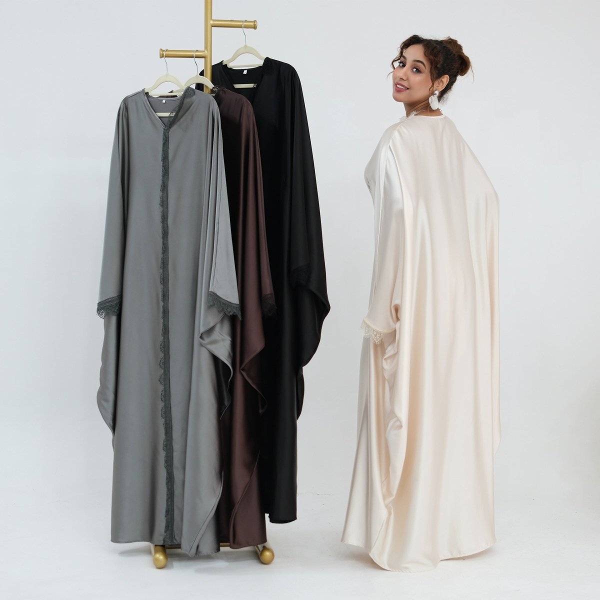 Butterfly Batwing Abaya(MA442) - Mariam's Collection