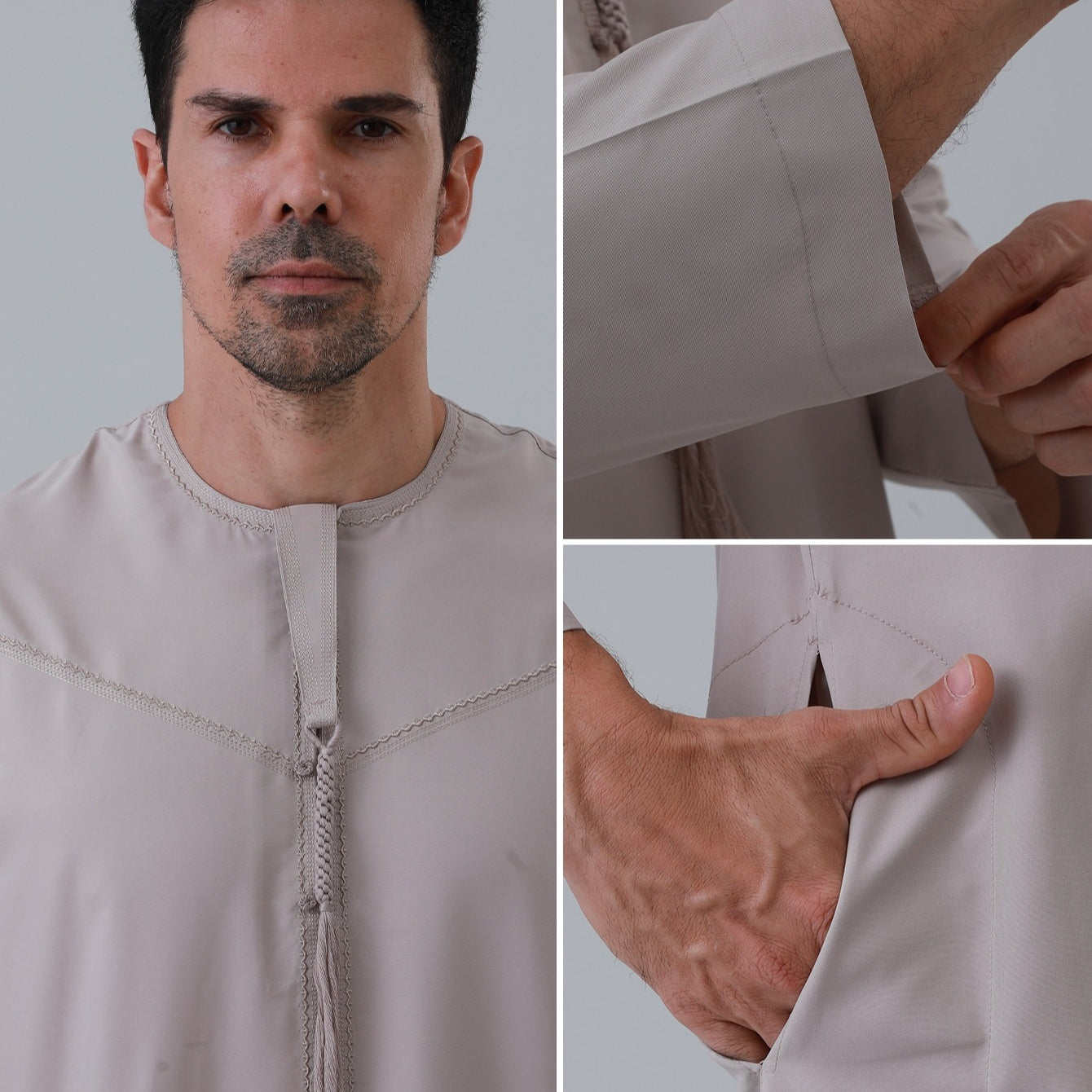 Men's Classic Solid Thobe Collection(MT035)