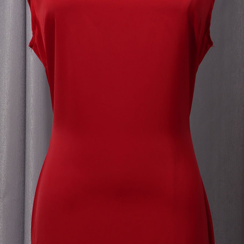 Cape Overlay Dress with Detachable Shawl(MS308) - Mariam's Collection