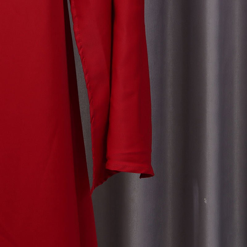 Cape Overlay Dress with Detachable Shawl(MS308) - Mariam's Collection