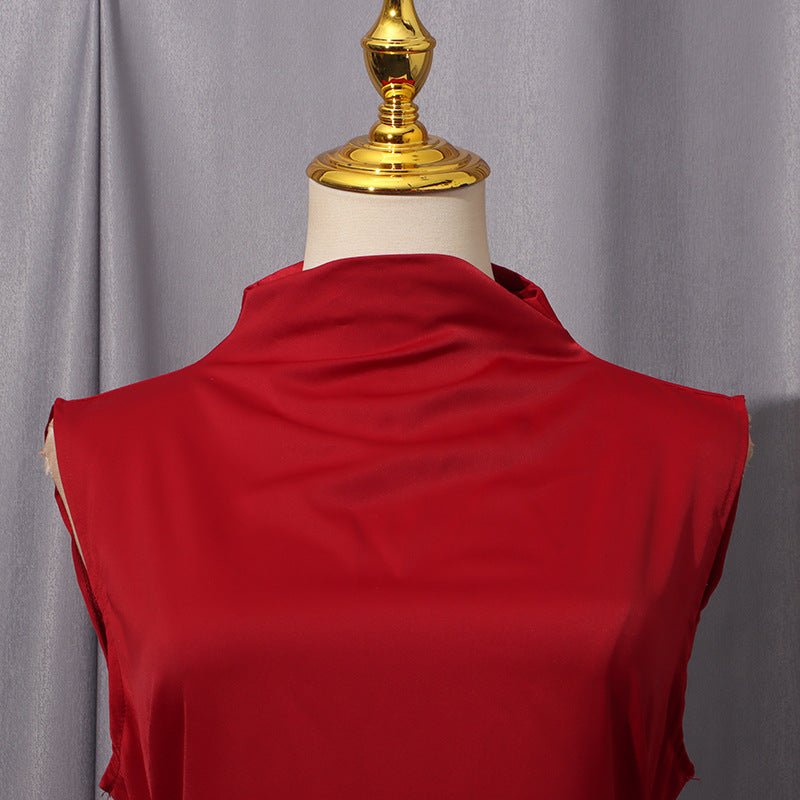 Cape Overlay Dress with Detachable Shawl(MS308) - Mariam's Collection