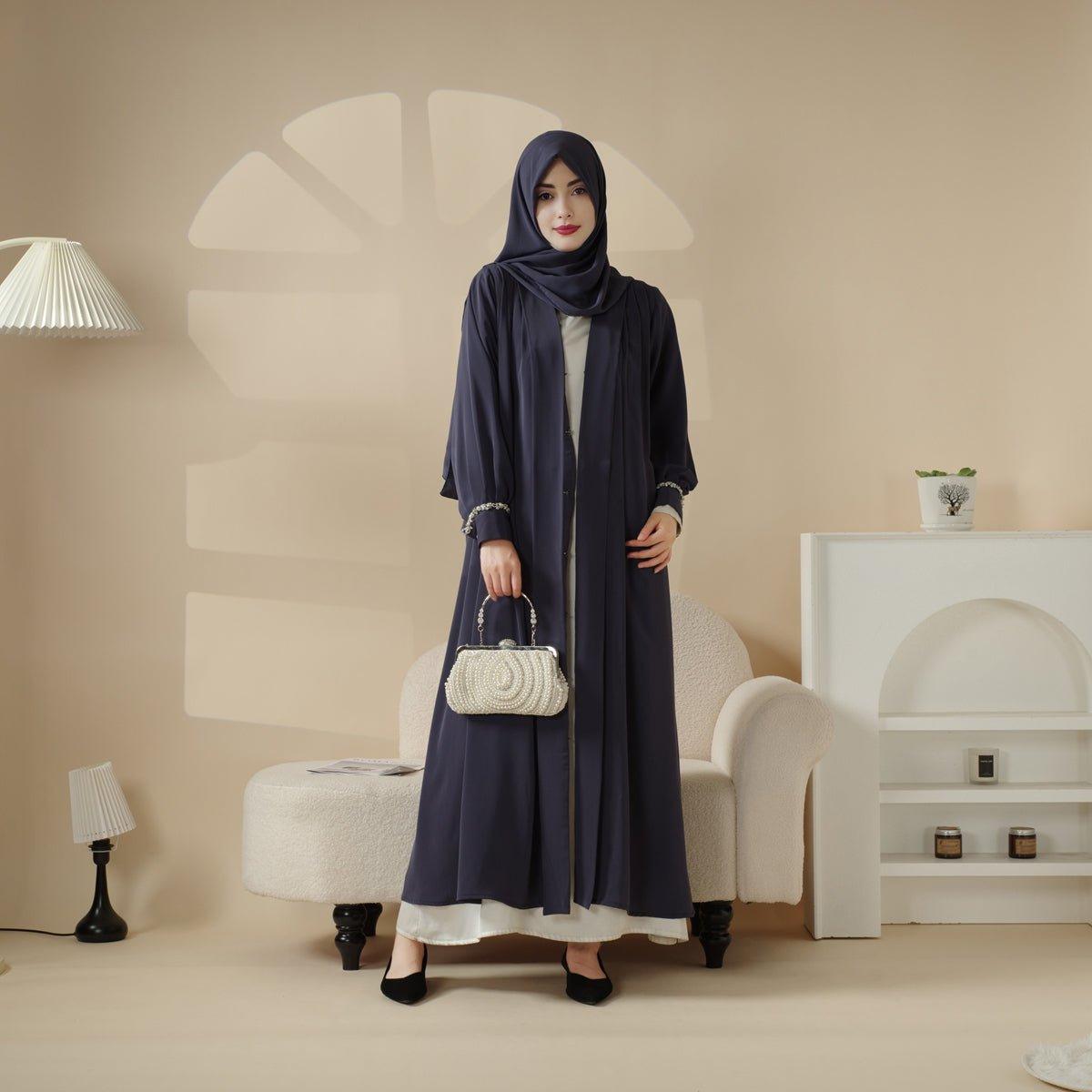 Casual Modest Abaya Set