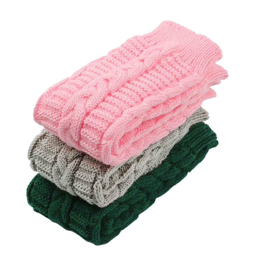 Cozy Warm Cable - Knit Arm Sleeve Covers (MAC310) - Mariam's Collection