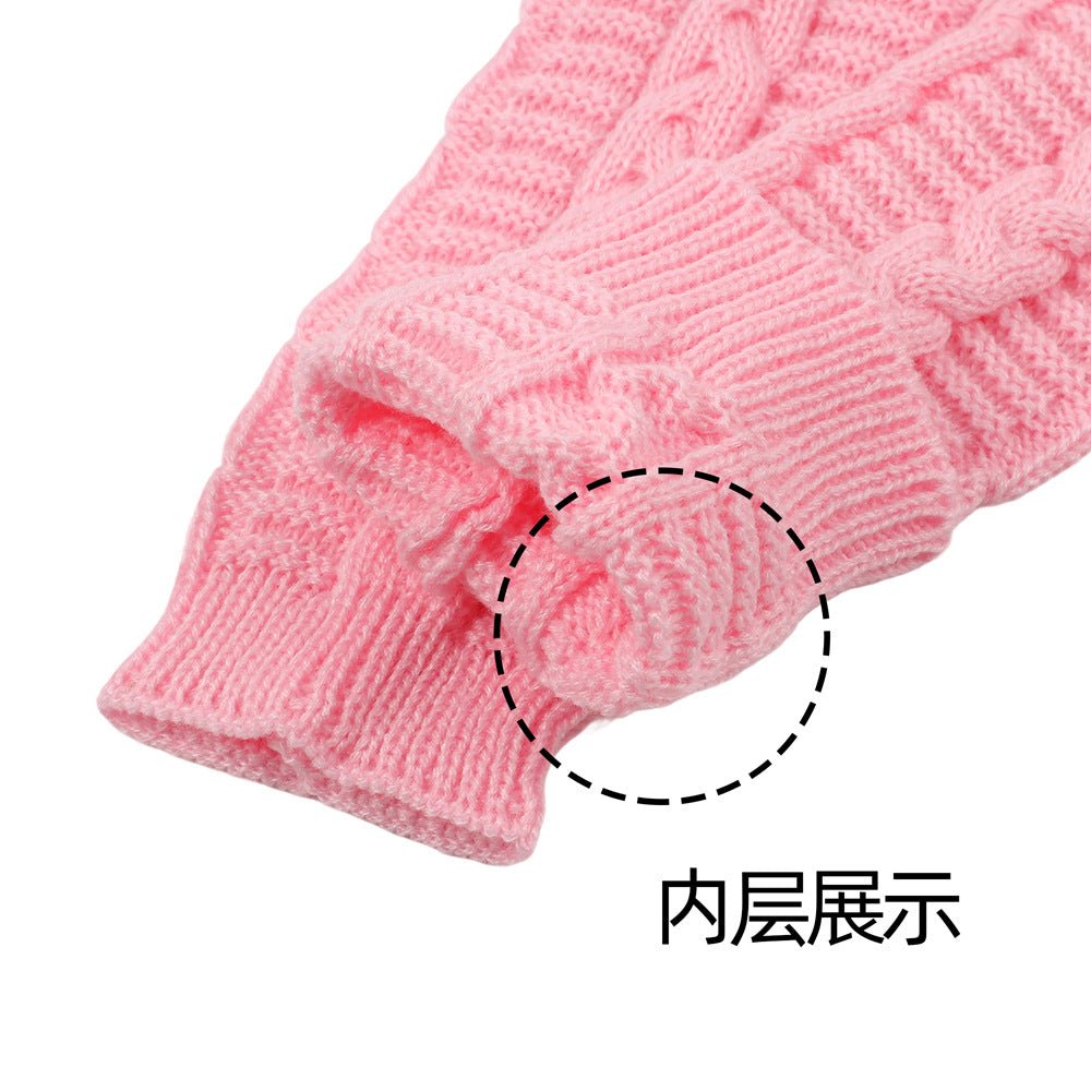 Cozy Warm Cable - Knit Arm Sleeve Covers (MAC310) - Mariam's Collection