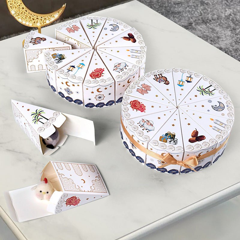 Creative Triangle Cake Gift Blind Box Set